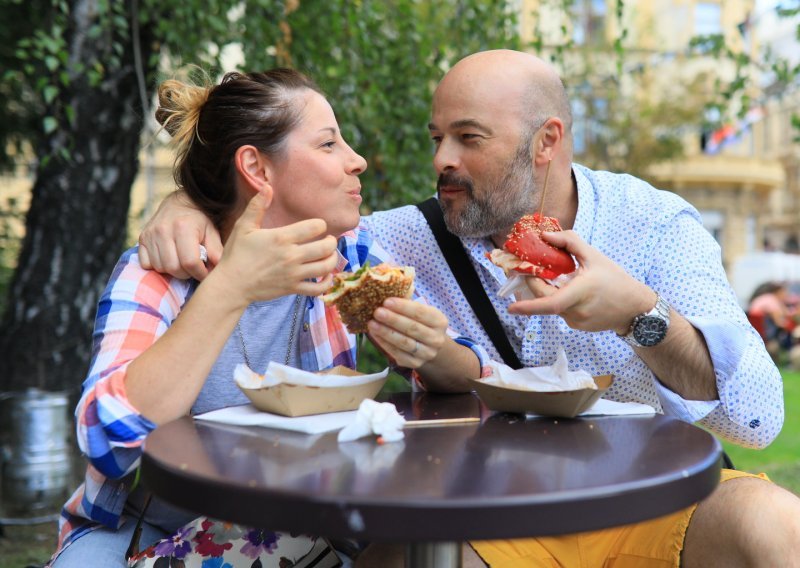 Burgermanija na najjače na zagrebačkom Strossmajerovom trgu