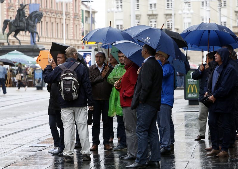 Ne spremajte kišobrane, kiša će padati tijekom nedjelje i nastaviti u novom tjednu