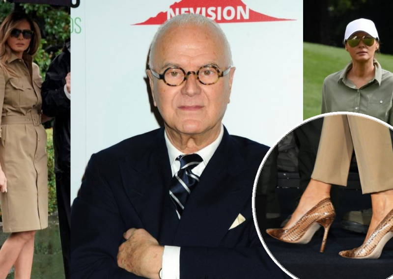 Manolo Blahnik stao u obranu Melanije Trump: 'Ona nije bezosjećajna osoba'