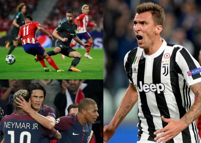 PSG slomio Bayern, Mandžo zabio za Juve, United razbio CSKA, Basel demolirao Benficu