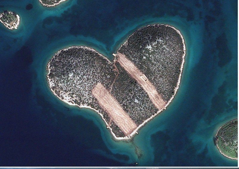 Ovako izgleda preorani otok ljubavi