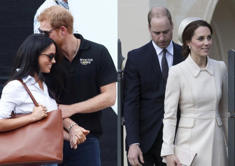 Zašto se princ Harry i Meghan Markle smiju držati za ruke, a Kate i William ne