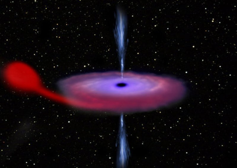 Probudila se crna rupa u našoj galaksiji
