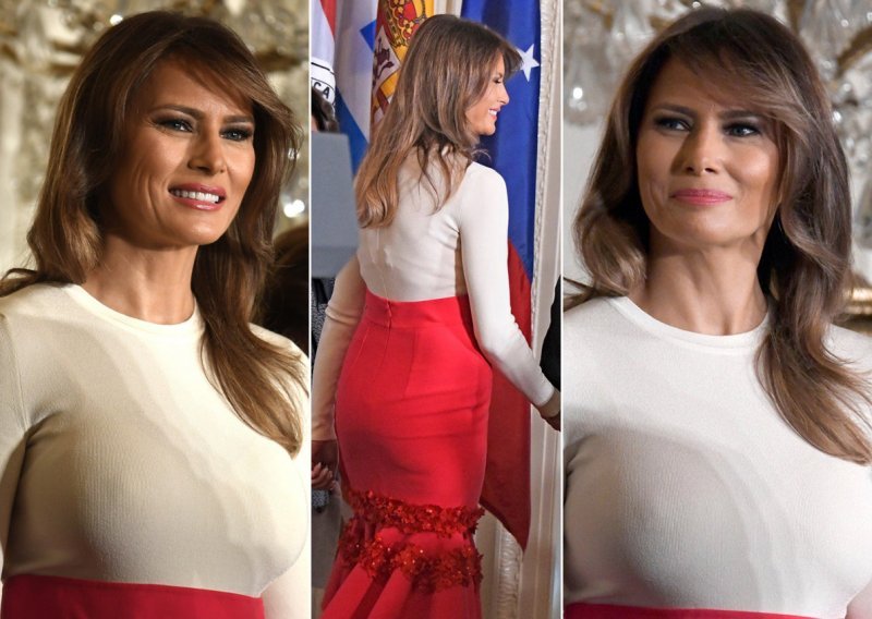 Nikad izazovnija Melania Trump: Uskom odjećom istaknula zavidne obline