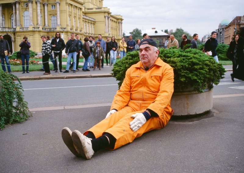 Proslava obljetnice slavnog Gotovčeva performansa u centru Zagreba