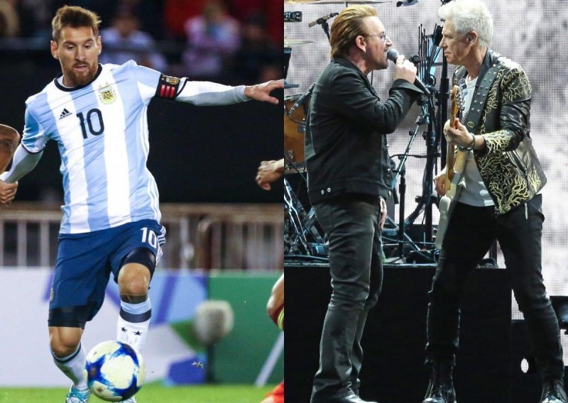 Nogomet jači i od glazbe; U2 zbog utakmice Argentine odgodio koncert