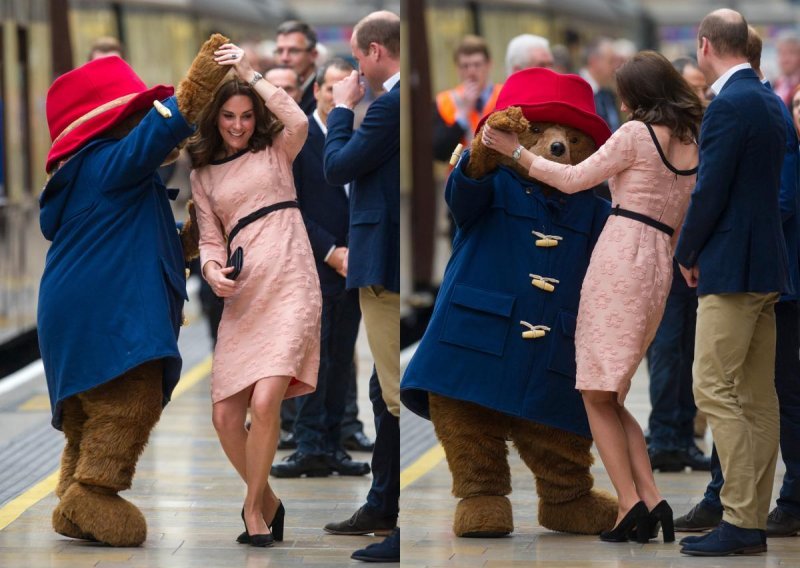 Kate Middleton kakvu još nismo vidjeli: Zaplesala s medvjedićem i sve oduševila