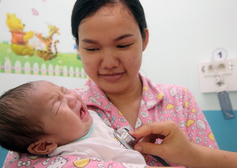 Vijetnamka rodila bebu tešku 7,1 kilogram