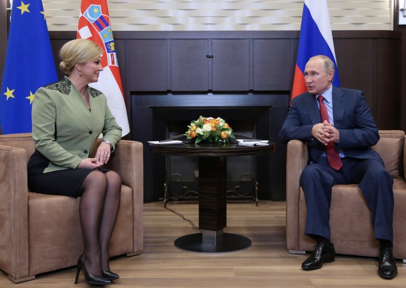 Evo o čemu su Grabar Kitarović i Putin razgovarali u Sočiju