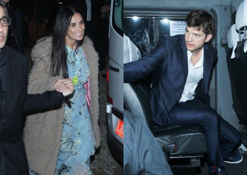 Demi Moore i Ashton Kutcher: Slučajan susret bivših supružnika