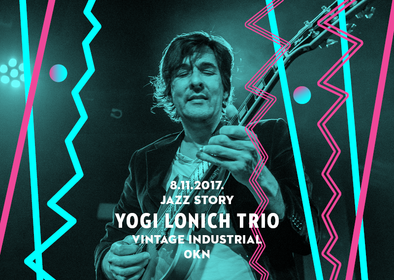 Yogi Lonich Trio nastupa u sklopu programa Jazz Story u Vintage Industrialu