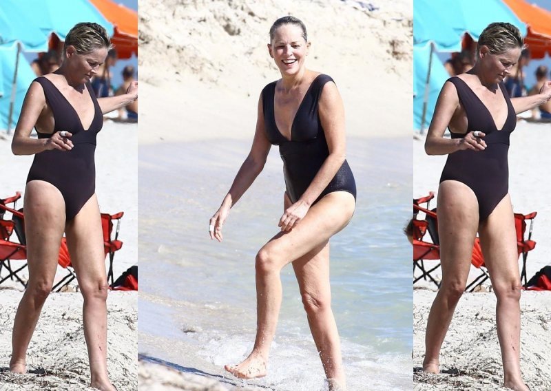 Za nju je vrijeme stalo: Sharon Stone pokazala zavidnu figuru u kupaćem kostimu