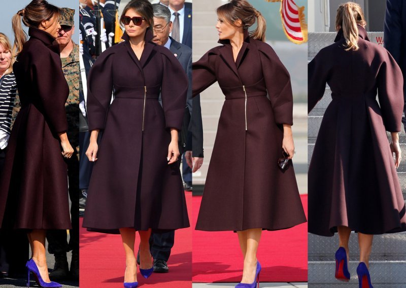 Stil za peticu: Elegantna Melania Trump napravila modni iskorak