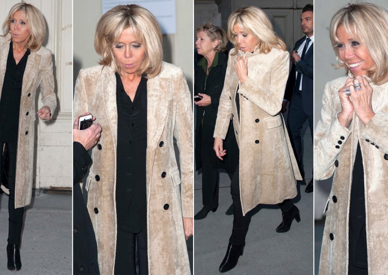 Brigitte Macron u kaputu iz snova izazvala zavidne poglede