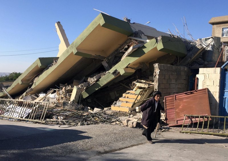 U strašnom potresu na iračko-iranskoj granici broj poginulih porastao na 332
