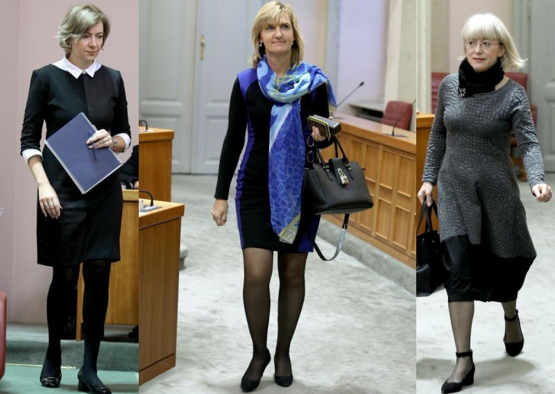 Moda u Saboru: Hrvatske političarke pokazale zanimljive haljine