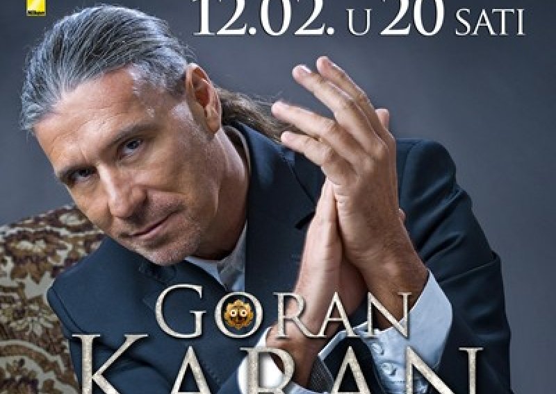 Goran Karan zapjevat će u Zagrebu