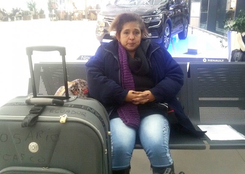 Začarani krug birokracije zbog kojeg Ekvadorka Rosario živi na aerodromu Franje Tuđmana