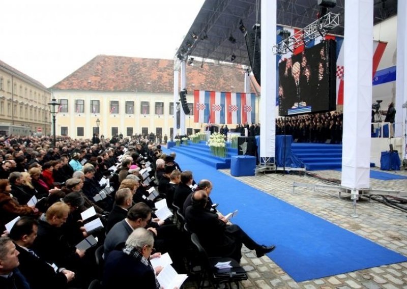 Tko će sjediti u prvom redu na inauguraciji predsjednice RH?