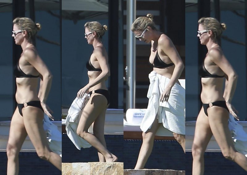Charlize Theron pokazala vitku liniju u zavodljivom bikiniju