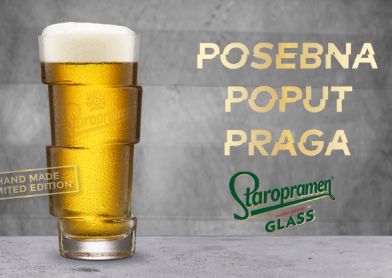 Duh Praga koji možete dotaknuti: Posebna Staropramen čaša oda je gradu koji obožavamo