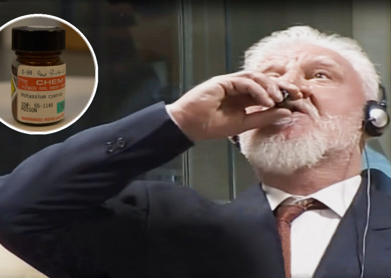 Praljak se otrovao cijankalijem, traži se njegov pomagač izvana