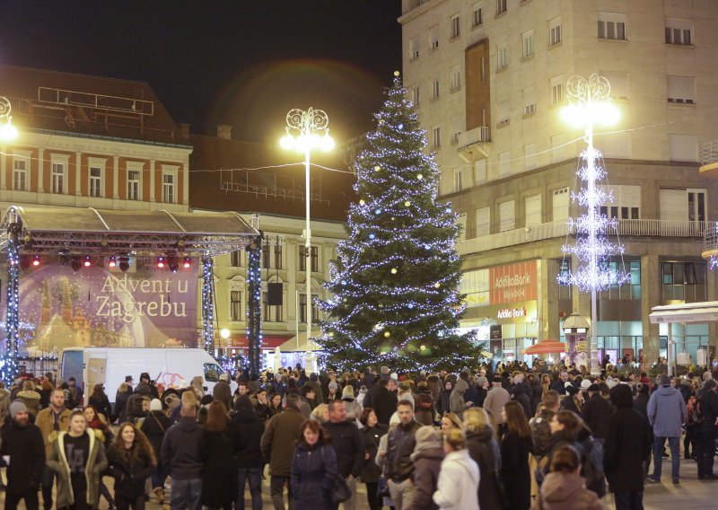 Grad Zagreb nabavlja božićne borove za milijun kuna