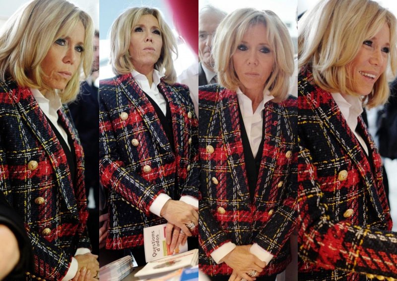 Brigitte Macron pohvalila se novim modelom omiljenog sakoa