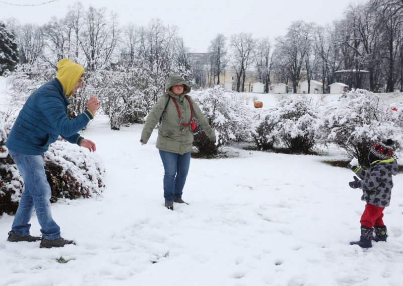 Dolazi prava zima: Pogledajte gdje će do kraja tjedna pasti snijeg