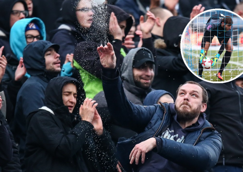 Navijači u Osijeku grudama gađali suce, a na Maksimiru golmana!