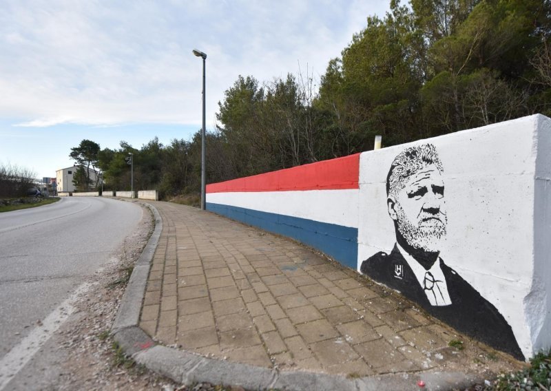 Kod Šibenika osvanuo mural u čast generala Praljka