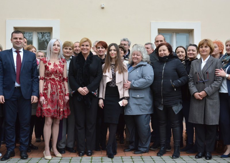 Predsjednica obišla najmlađe hrvatsko Veleučilište u Bjelovaru