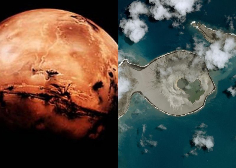 Masivni vulkanski otok krije tajnu nastanka života na Marsu