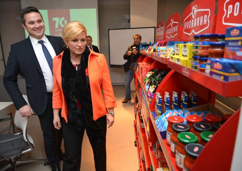 Predsjednica u Koprivnici: Podravka je perjanica naše prehrambene industrije