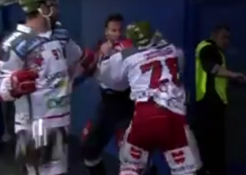 Sramotan incident šokirao Ledenu: Ovakva tučnjava je i za hokej previše!