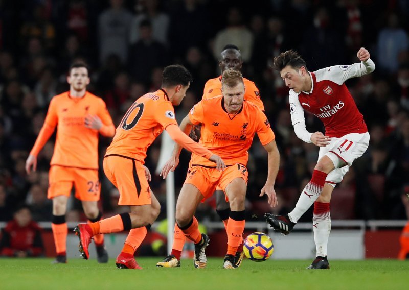 Luda utakmica Arsenala i Liverpoola sa šest pogodaka