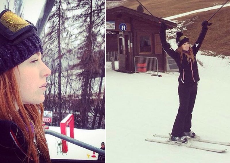 Nataša Janjić: Moje prvo skijanje!