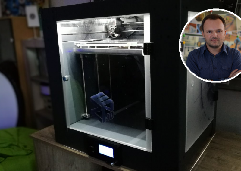 Ovako to izgleda kada profesori iz Zenice naprave 3D printer po svom 'ćeifu'