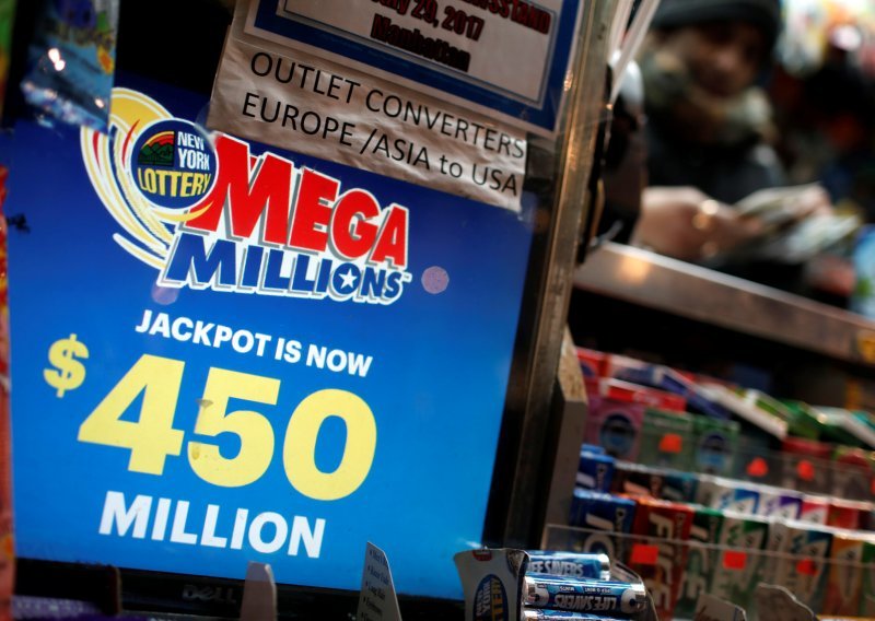 Na lutriji izvučen jackpot od 450 milijuna dolara