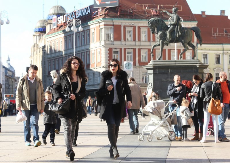 I dalje će nas mučiti proljetne temperature, a sutra slijedi veliko pogoršanje