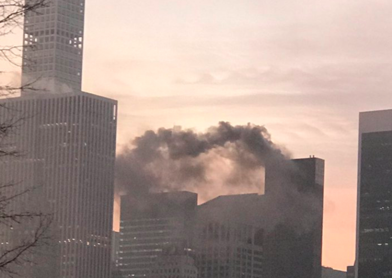 Zapalio se Trumpov toranj na Manhattanu
