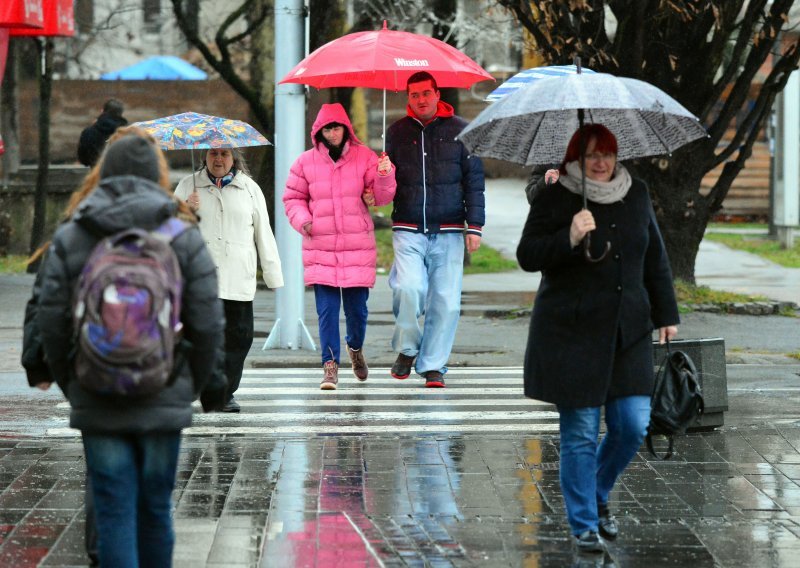 Danas ne izlazite bez kišobrana, a evo gdje će već sutra pasti snijeg