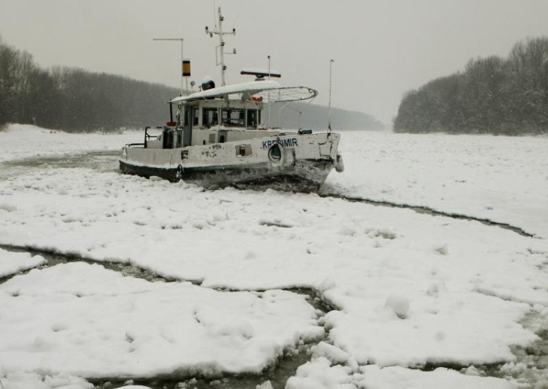 Stižu mađarski ledolomci, Osijek najugroženiji