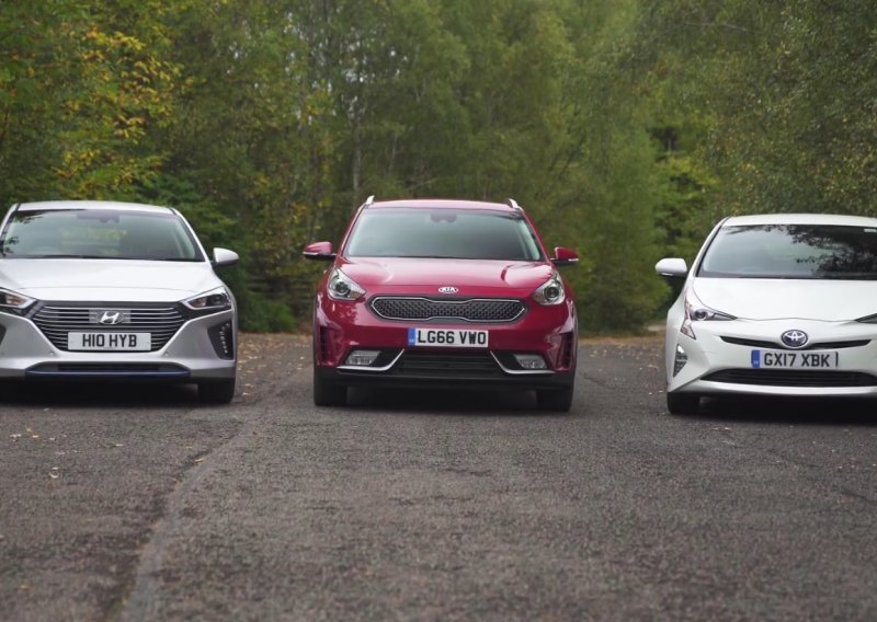 Koji hibrid je najbolji - Hyundai Ioniq, Kia Niro ili Toyota Prius