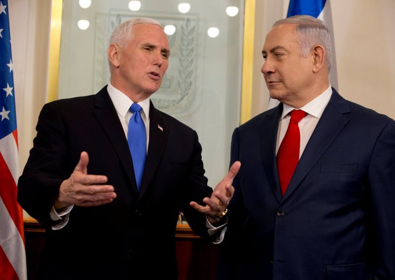 Pence: Američko veleposlanstvo premještamo do 2019. u Jeruzalem