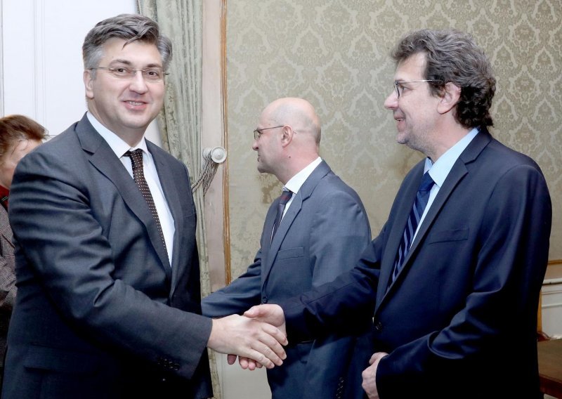 Premijer Plenković primio predstavnike Hrvata u Srbiji