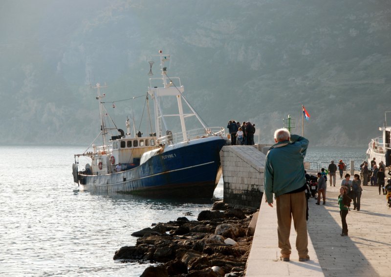 Nasukala se ribarica na Palagruži