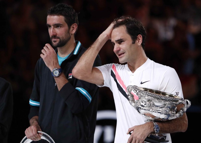 Roger Federer u suzama održao pobjednički govor