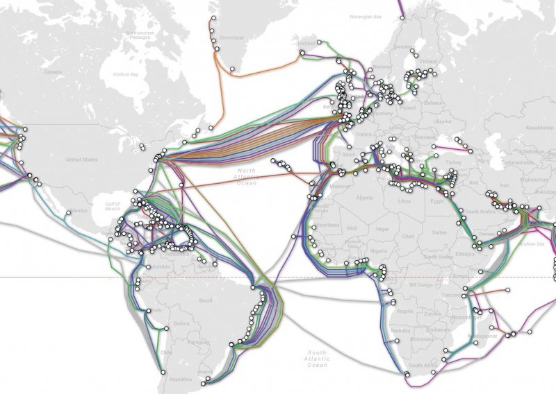 Pogledajte kako podvodni dalekovodi cijeli svijet povezuju internetom