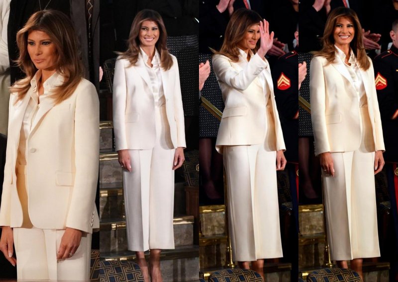 Melania Trump konačno se pojavila u javnosti, a njezina odjeća opet je tema dana